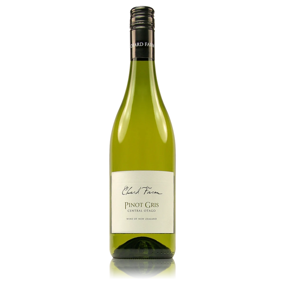 A bottle of 2023 Chard Farm Pinot Gris 750ml White Wine