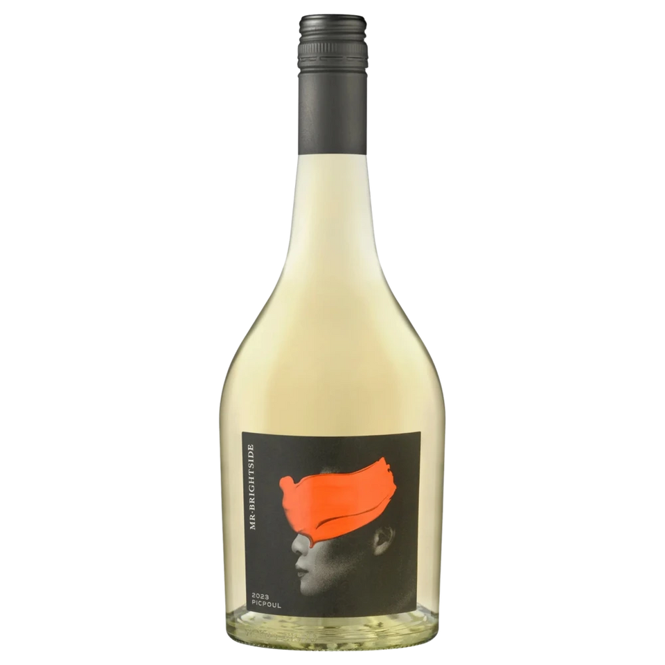 A bottle of 2023 Mr. Brightside Picpoul 750ml White Wine
