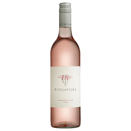 A bottle of 2023 Pitchfork Pink Rosé 750ml Rose Wine