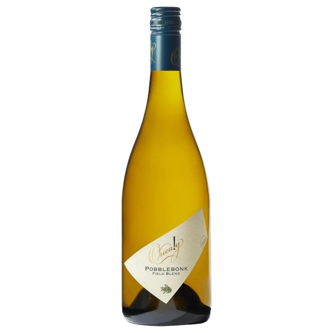 A bottle of 2024 Quealy Pobblebonk Field Blend 750ml White Wine