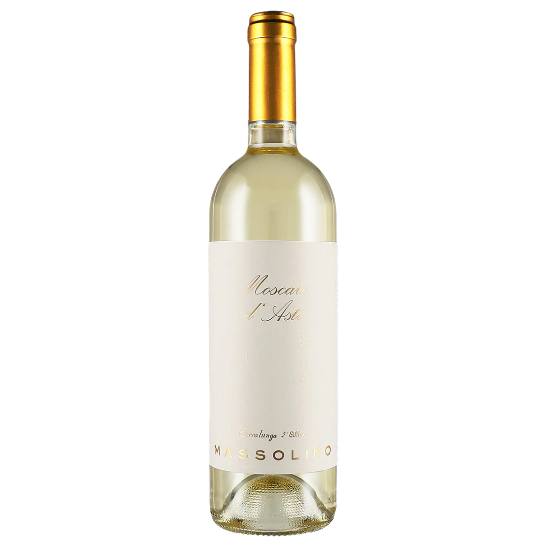 A bottle of 2024 Massolino Moscato d'Asti 750ml Sparkling Wine