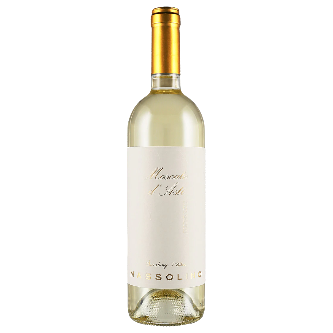 A bottle of 2024 Massolino Moscato d'Asti 750ml Sparkling Wine