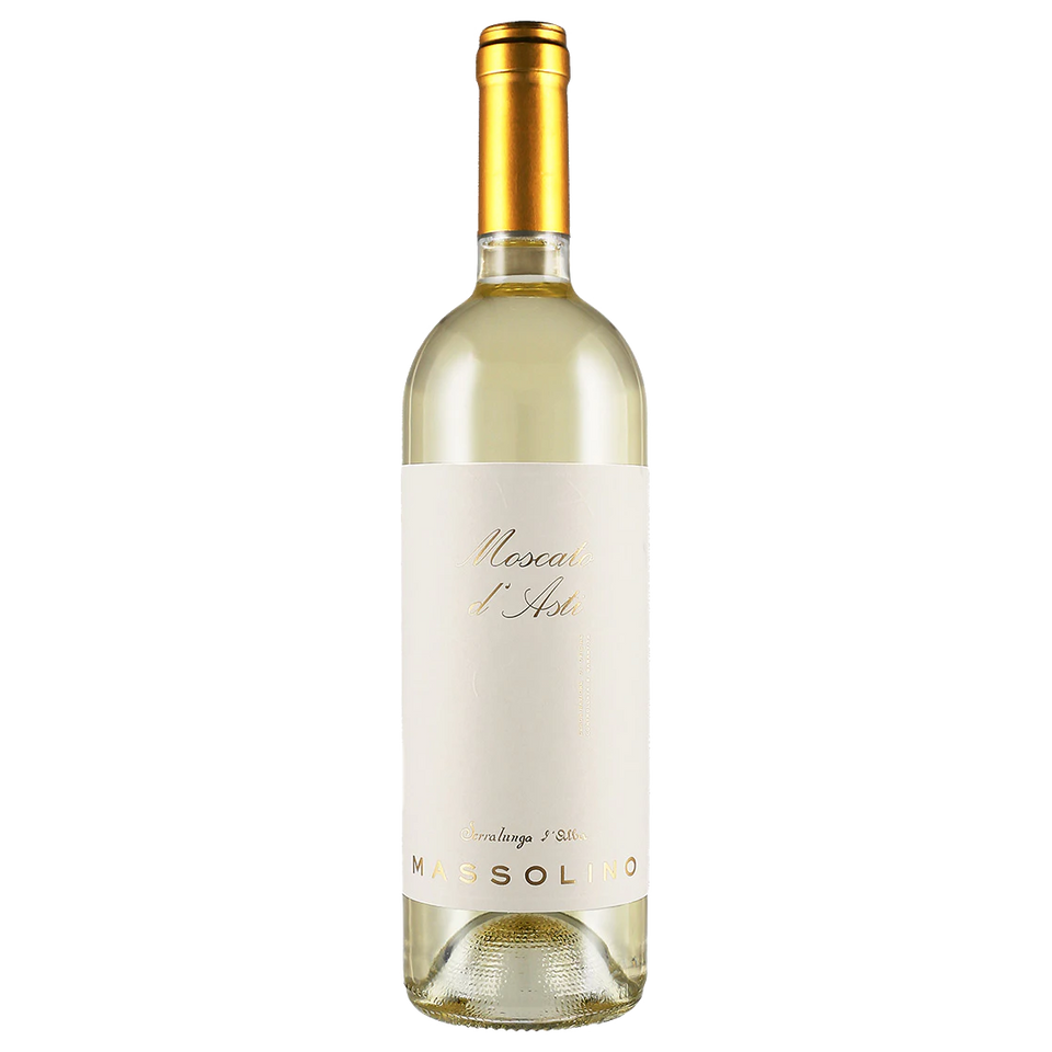A bottle of 2024 Massolino Moscato d'Asti 750ml Sparkling Wine