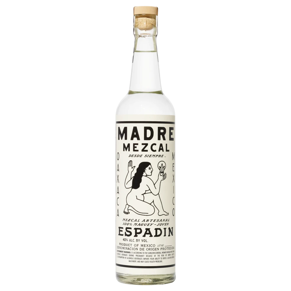 A bottle of NV Madre Mezcal Espadin 750ml