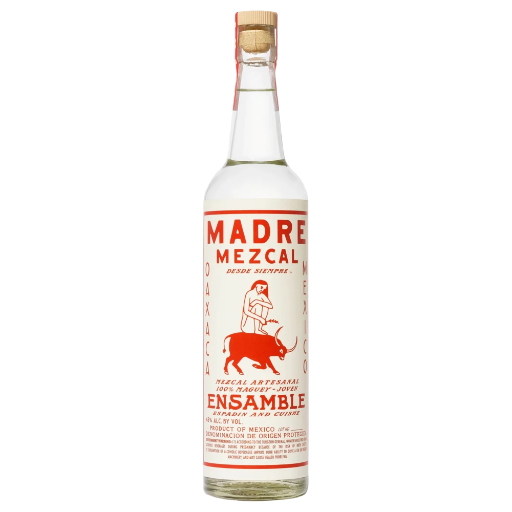 A bottle of Madre Mezcal Ensamble 700ml