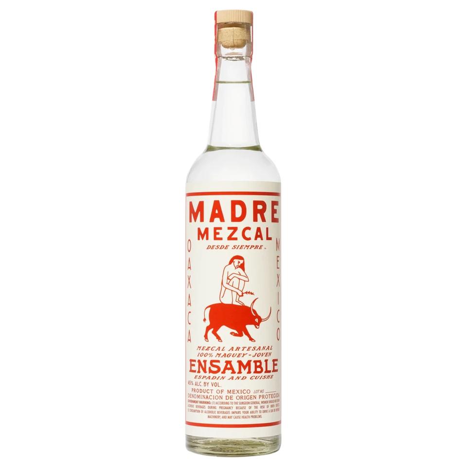 A bottle of Madre Mezcal Ensamble 700ml