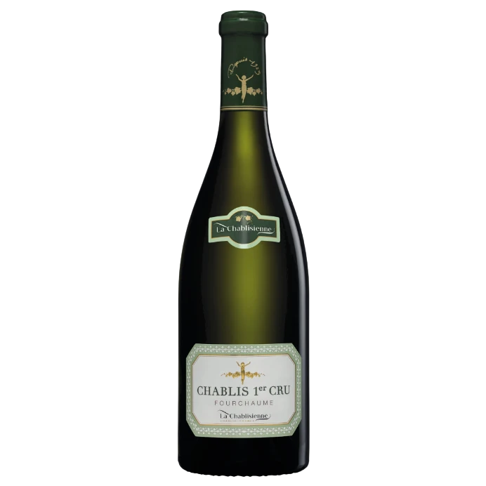 A bottle of La Chablisienne 1er Fourchme Chablis 2020 750ml White Wine
