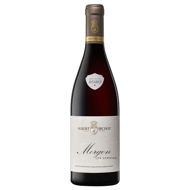 A bottle of Albert Bichot Morgon Les Charmes Beaujolais 2020 750ml Red Wine