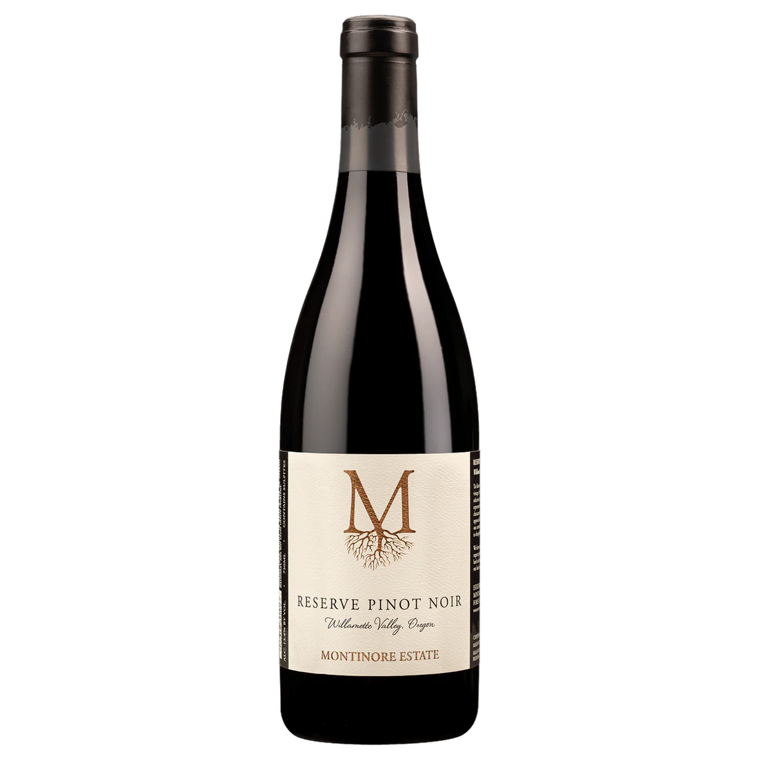 2018 Montinore Estate Reserve Pinot Noir (ITM312610) single bottle shot