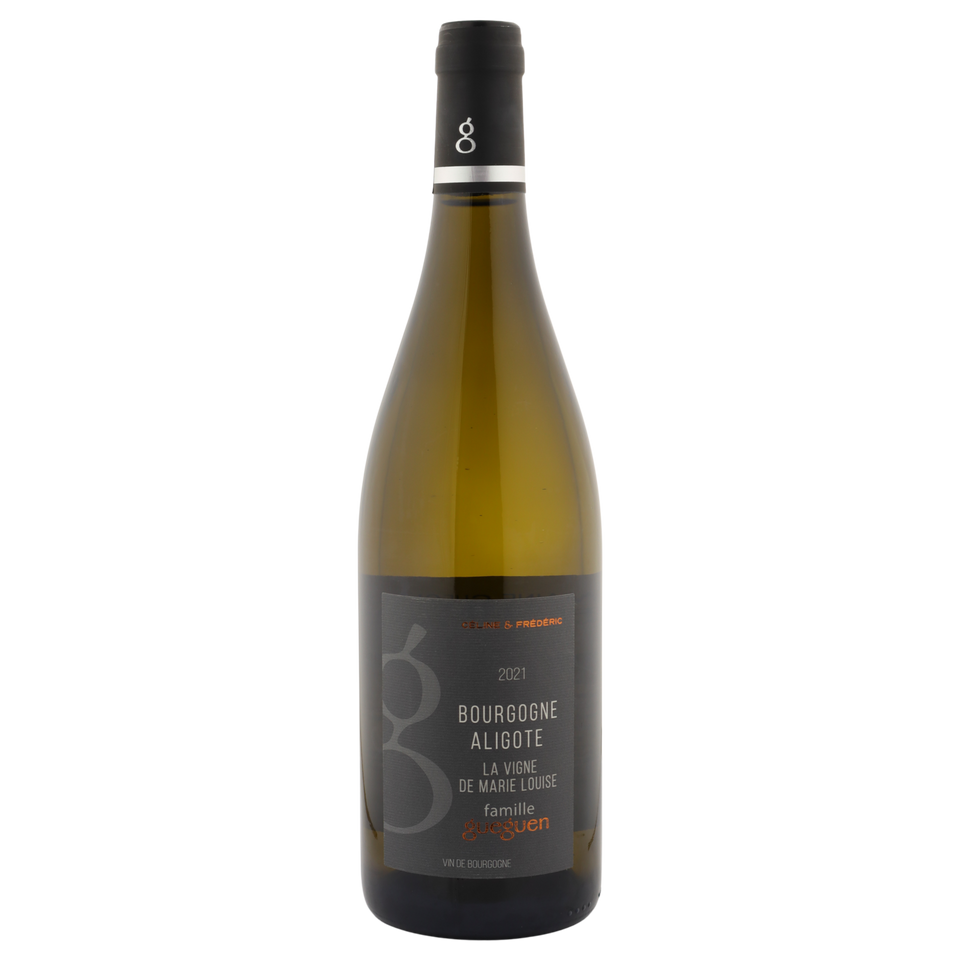 A bottle of 2023 Domaine Gueguen Bourgogne Aligoté 750ml White Wine