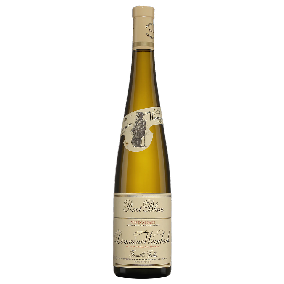 A bottle of 2023 Weinbach Alsace Pinot Blanc 750ml White Wine