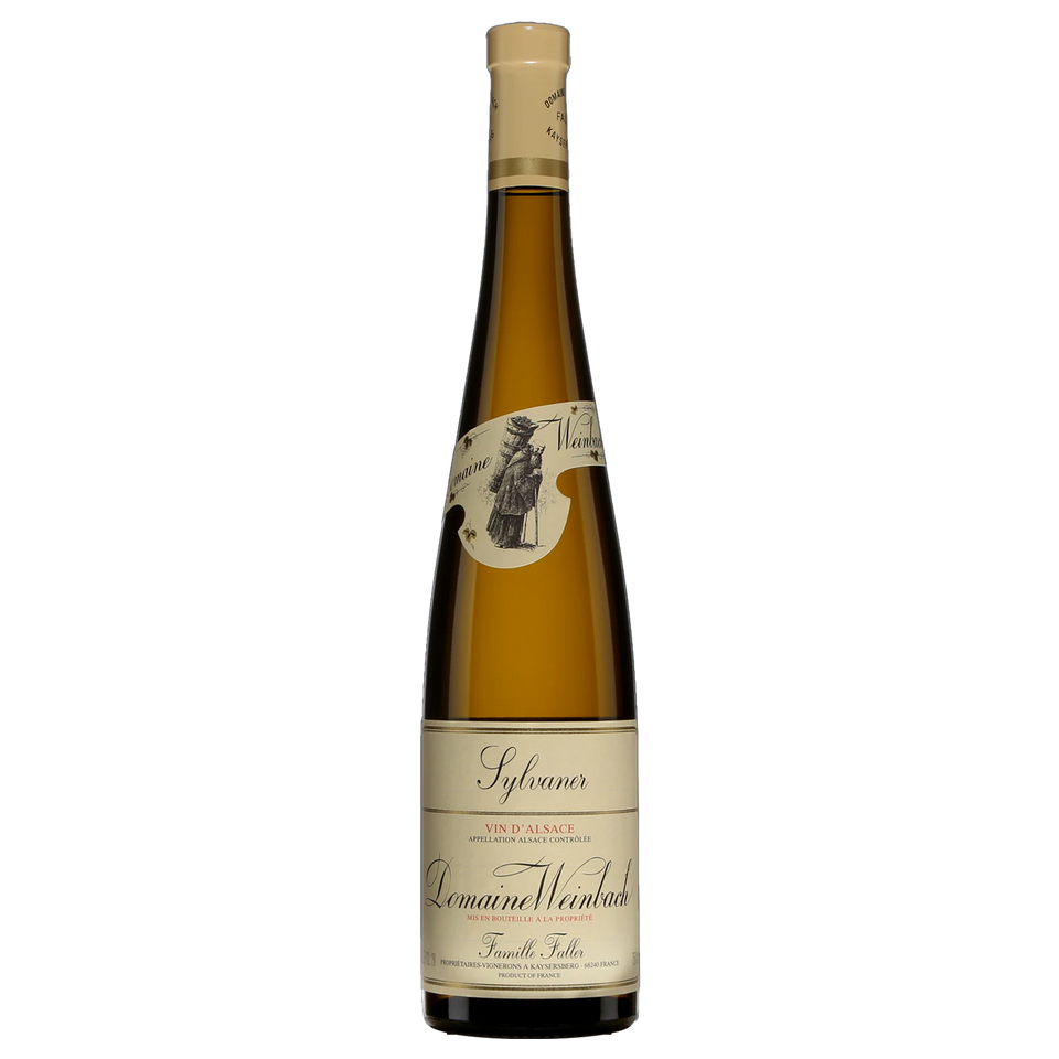 A bottle of 2023 Weinbach Alsace Sylvaner 750ml White Wine