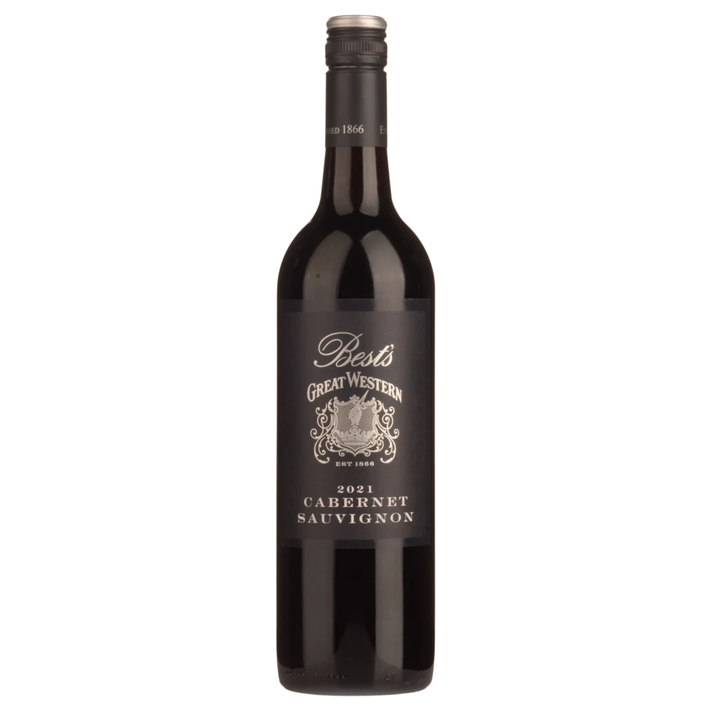 A bottle of 2021 Bests GW Cabernet Sauvignon Great Western 750ml Red Wine