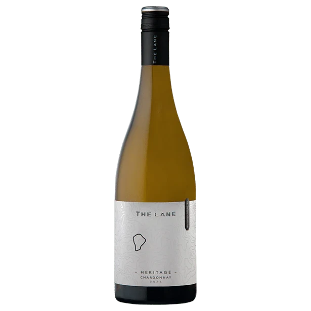A bottle of 2021 The Lane Heritage Chard Adelaide Hills 750ml White Wine
