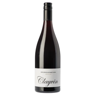 A bottle of 2021 Giesen Clayvin Pinot Noir Marlborough 750ml Red Wine