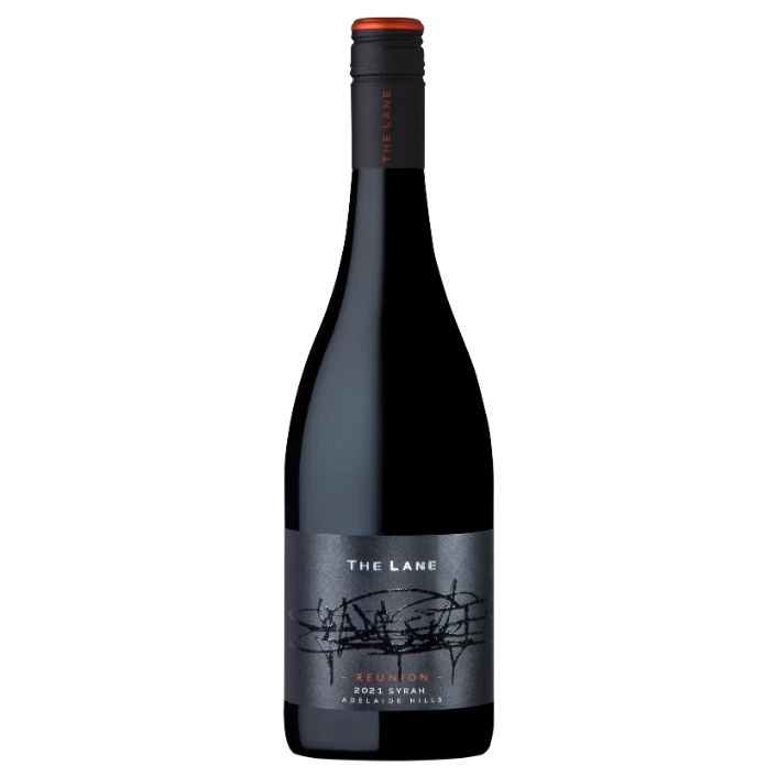 A bottle of 2021 The Lane Reunion Shiraz 750ml Red Wine