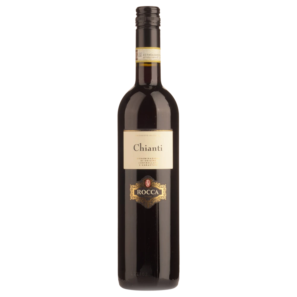 A bottle of 2021 Rocca Chianti 750ml Red Wine