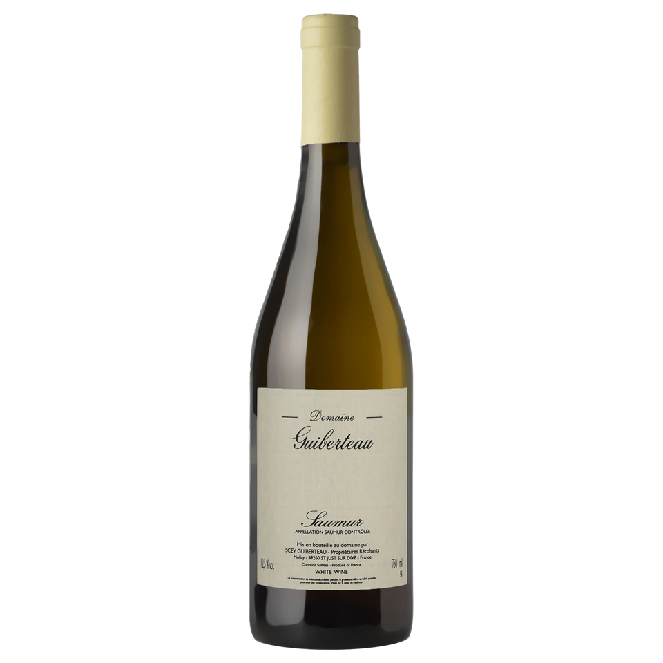 A bottle of 2023 Domaine Guiberteau Saumur Blanc 750ml White Wine