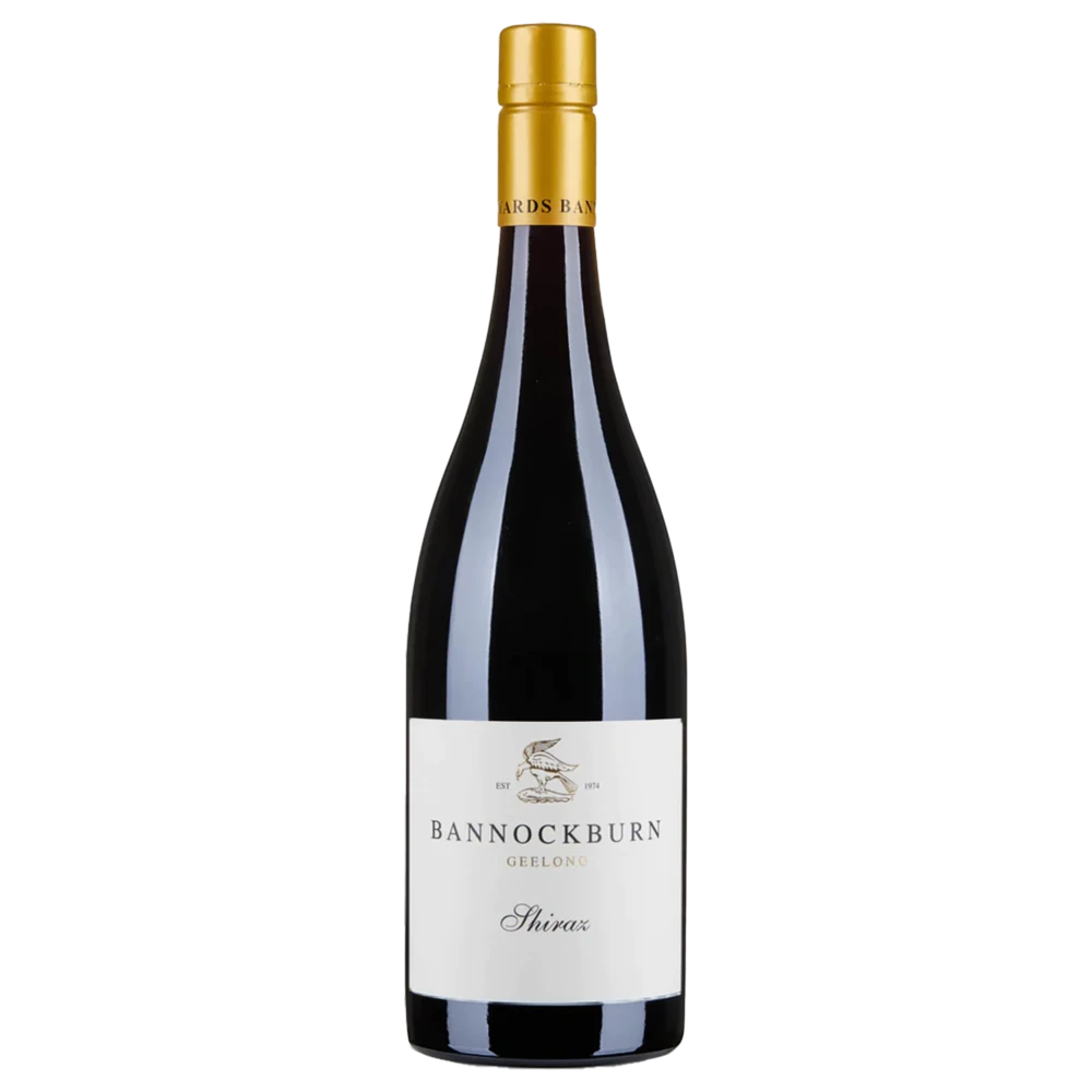 A bottle of 2011 Bannockburn Shiraz (Museum) 750ml Red Wine