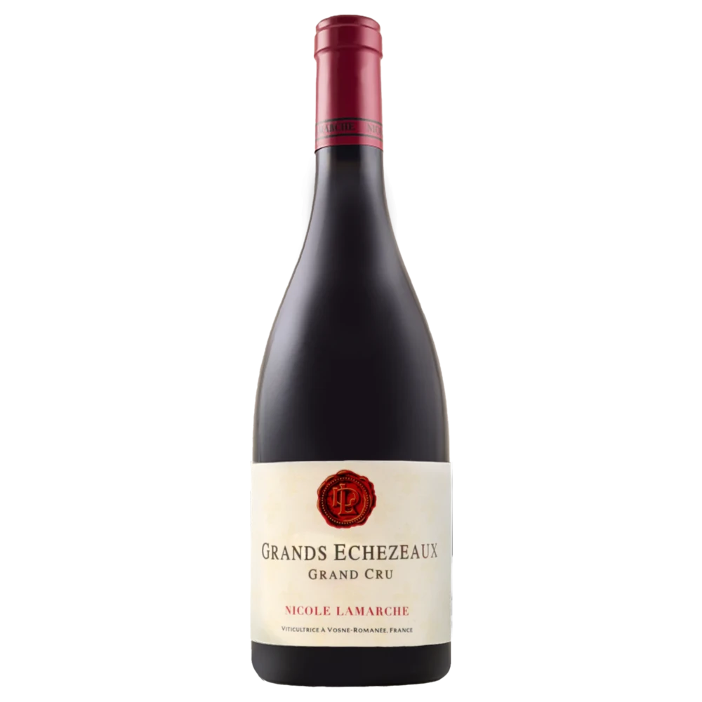 A bottle of 2021 Domaine Nicole Lamarche Grand Cru Monopole La Grande Rue 750ml Red Wine