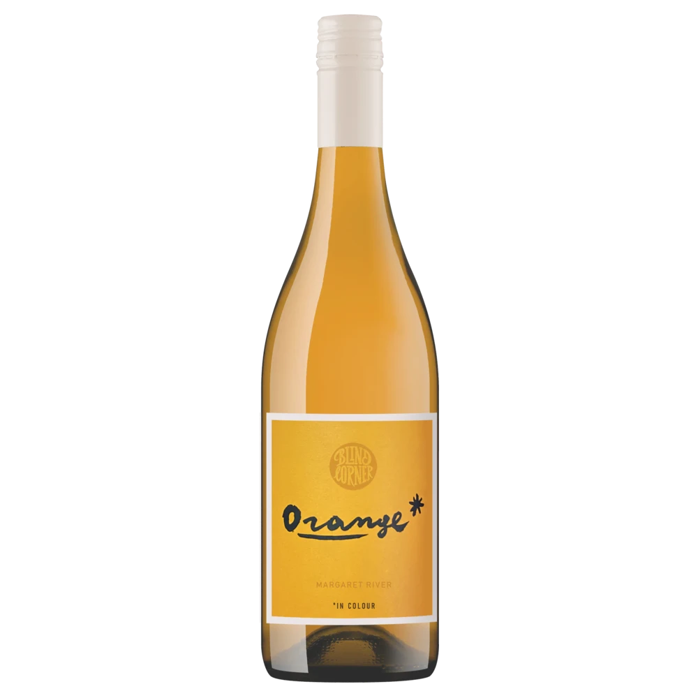 A bottle of 2025 Blind Corner Ørange In Colour 750ml White Wine