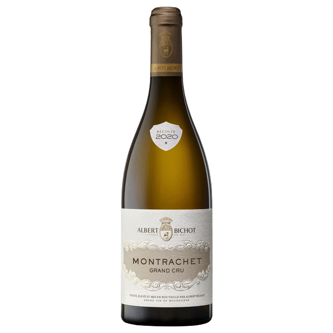 A bottle of Albert Bichot Montrachet Grand Cru Burgundy 2022 750ml White Wine