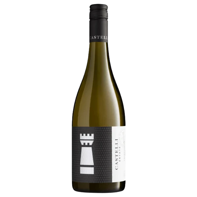 A bottle of 2022 Castelli Silver Chardonnay Great Southern 750ml White Wine