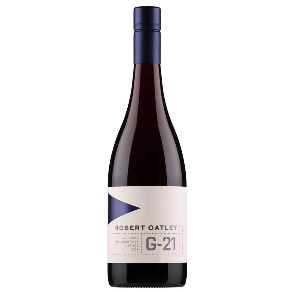 A bottle of Robert Oatley Signature MV Grenache McLaren Vale 2022 750ml Red Wine