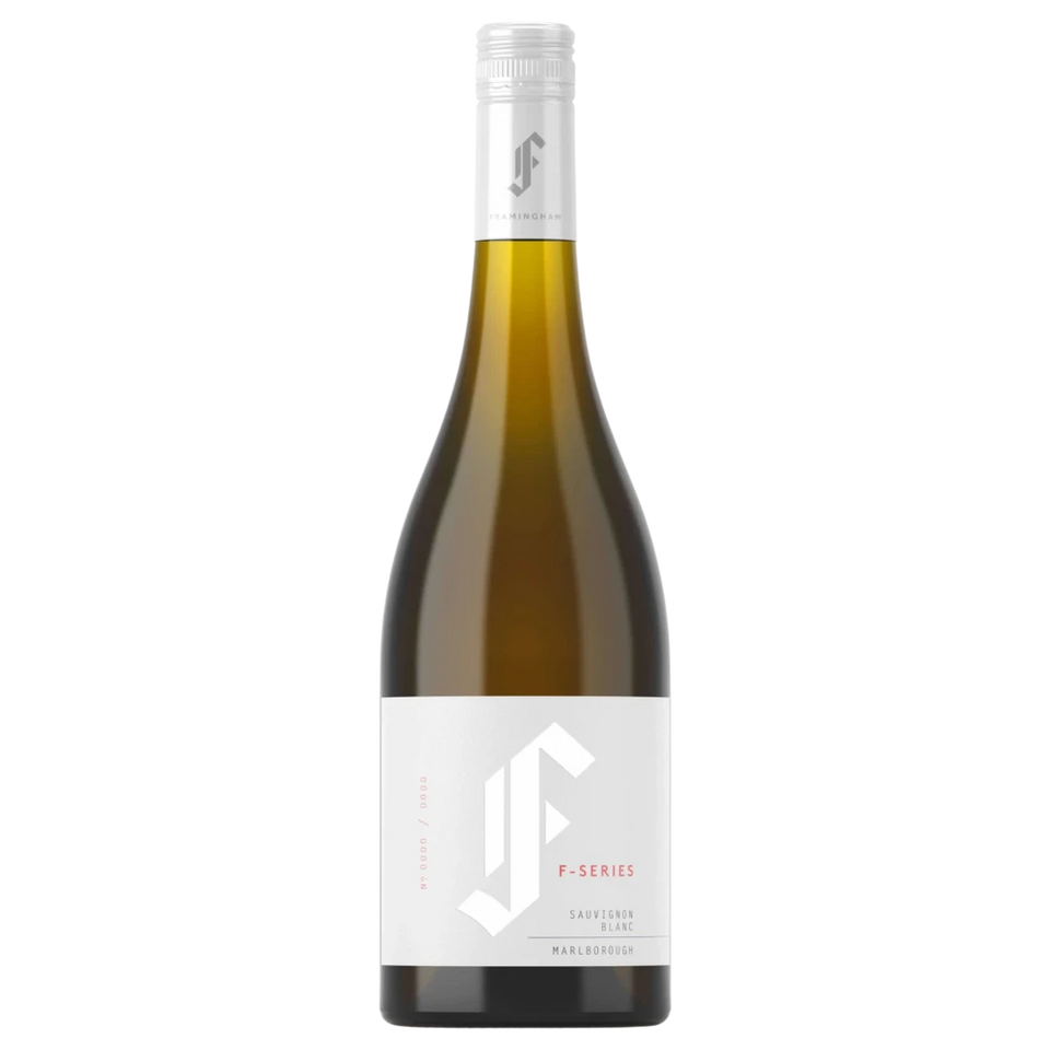 A bottle of 2022 Framingham F Series SB Marlborough 750ml White Wine