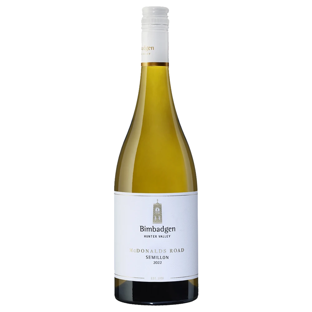 A bottle of 2022 Bimbadgen McDonalds Rd Sem McDonalds Rd 750ml White Wine