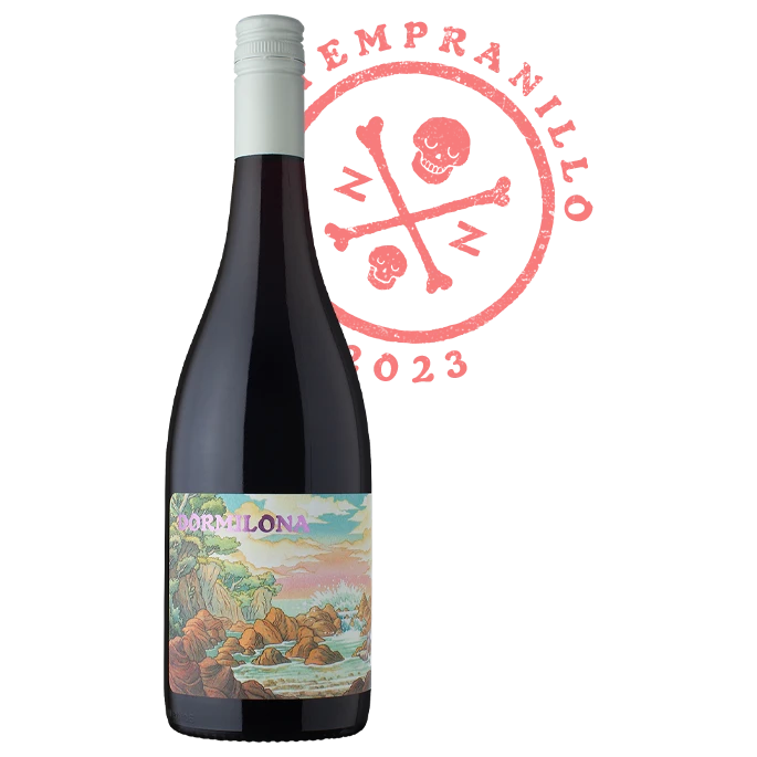 A bottle of 2023 Dormilona Tempranillo 750ml Red Wine