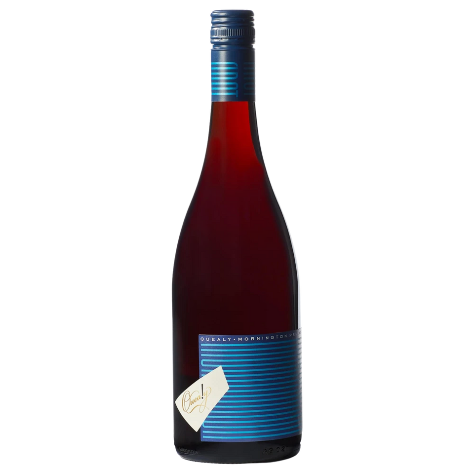 A bottle of 2024 Quealy Mornington Peninsula Pinot Noir 750ml Red Wine