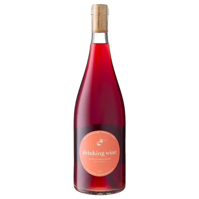 A bottle of 2023 Express Winemakers Drinking Wine Red 750ml Red Wine