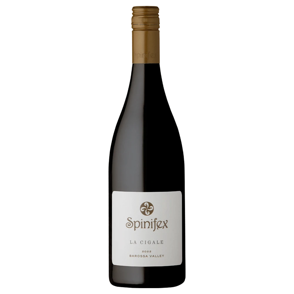 A bottle of 2022 Spinifex La Cigale 750ml Red Wine