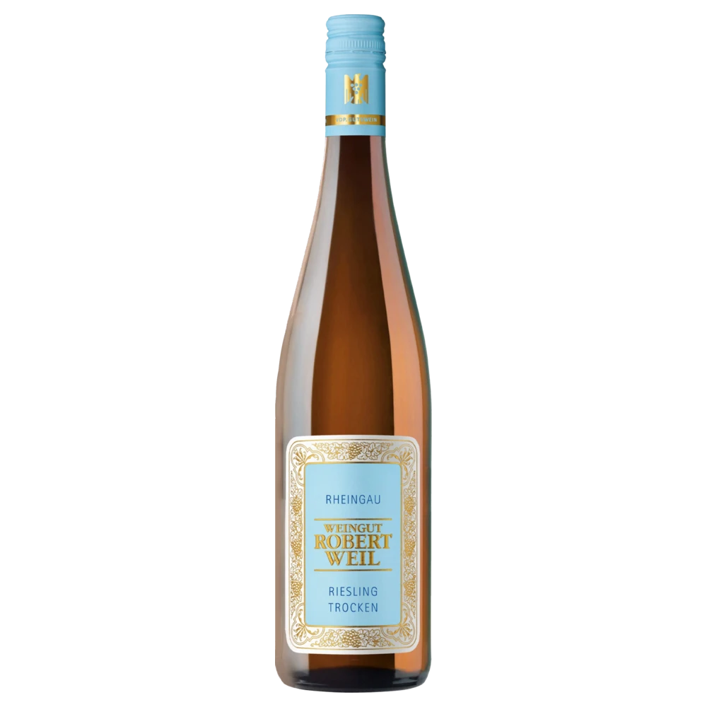 A bottle of 2022 Robert Weil Rheingau Riesling Trocken 750ml White Wine