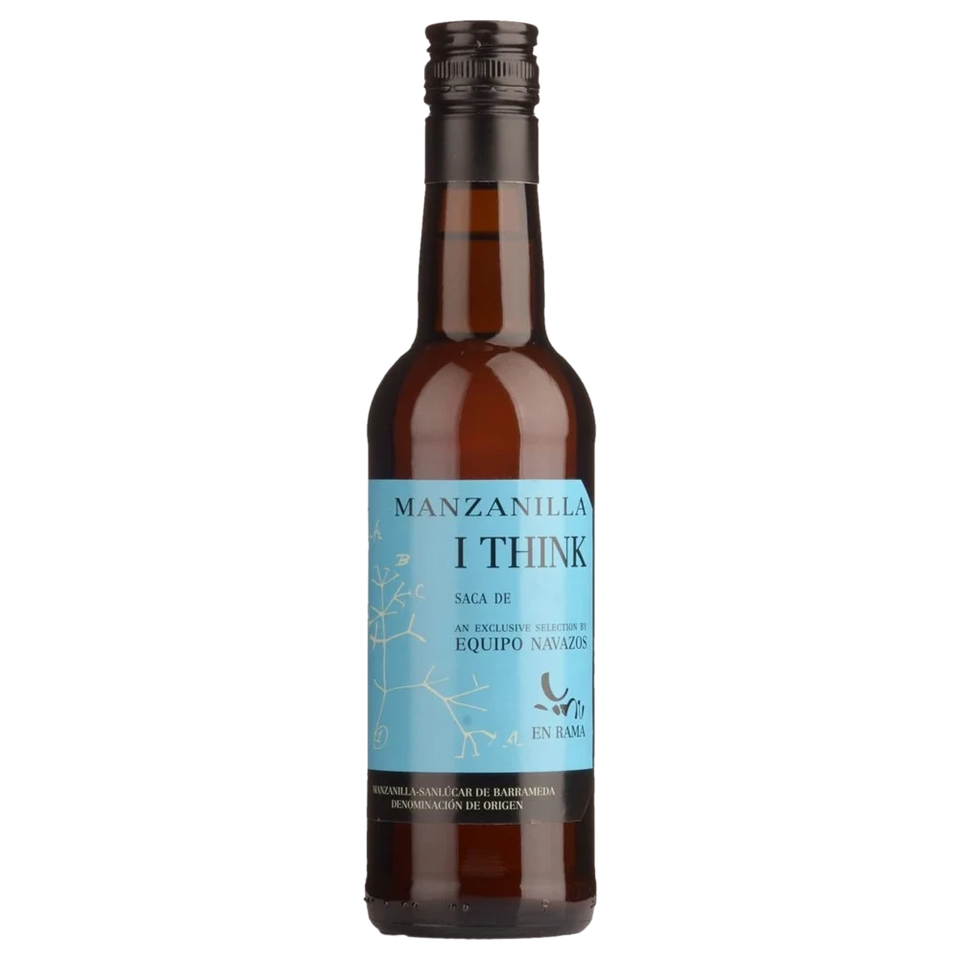 A bottle of 2024 Equipo Navazos I Think Manzanilla Saca TBC () 375ml Fortified Wine