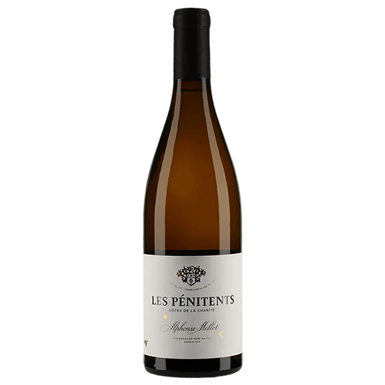A bottle of 2021 Domaine Alphonse Mellot Côtes de la Charité Les Pénitents Chardonnay 750ml White Wine