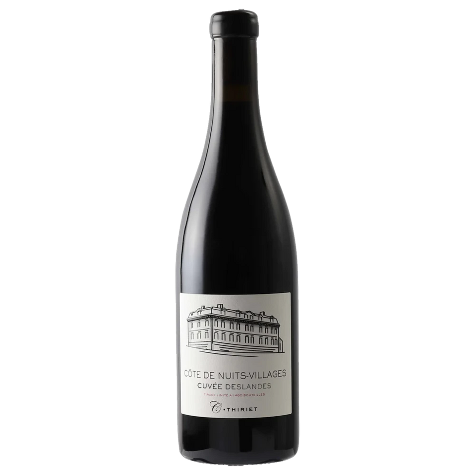 A bottle of 2022 Domaine Camille Thiriet Côte de Nuits Villages Rouge Cuvée Deslandes 750ml Red Wine