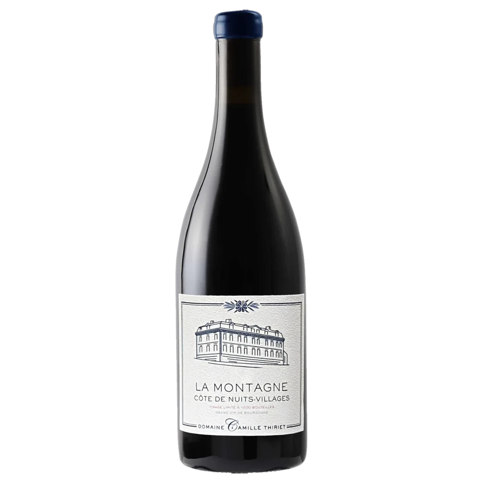 A bottle of 2022 Domaine Camille Thiriet Côte de Nuits Villages Rouge Clos Magny 750ml Red Wine
