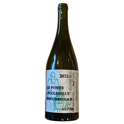 A bottle of 2023 Lucy M Le Petite Piccadilly Chardonnay 750ml White Wine