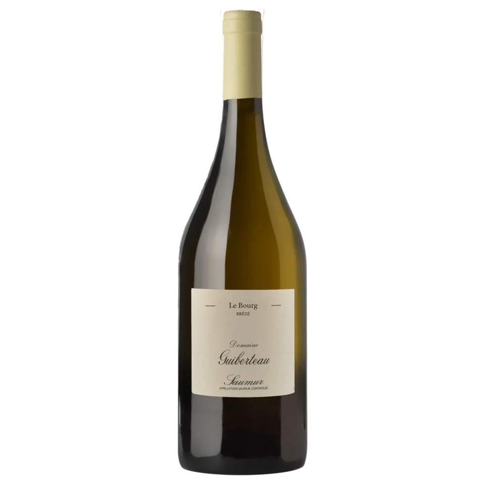 A bottle of 2022 Domaine Guiberteau Saumur Blanc Le Bourg 750ml White Wine