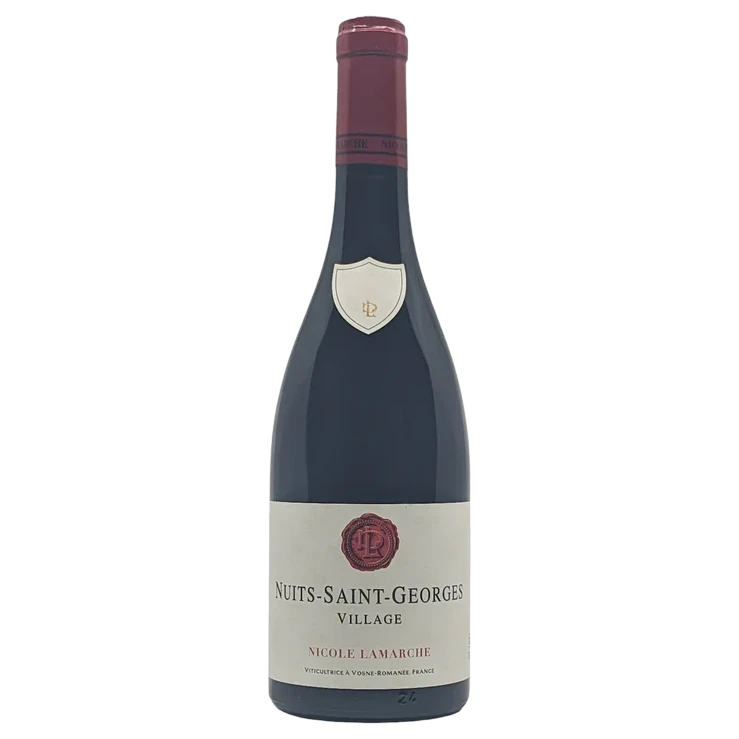 A bottle of 2022 Nicole Lamarche Nuits Saint Georges 750ml Red Wine