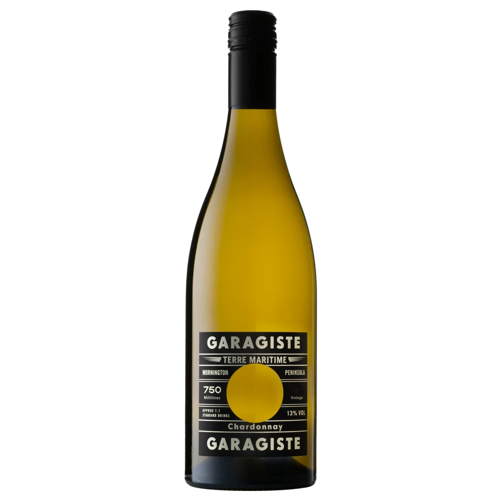 A bottle of 2024 Garagiste Terre Maritime Chardonnay 750ml White Wine