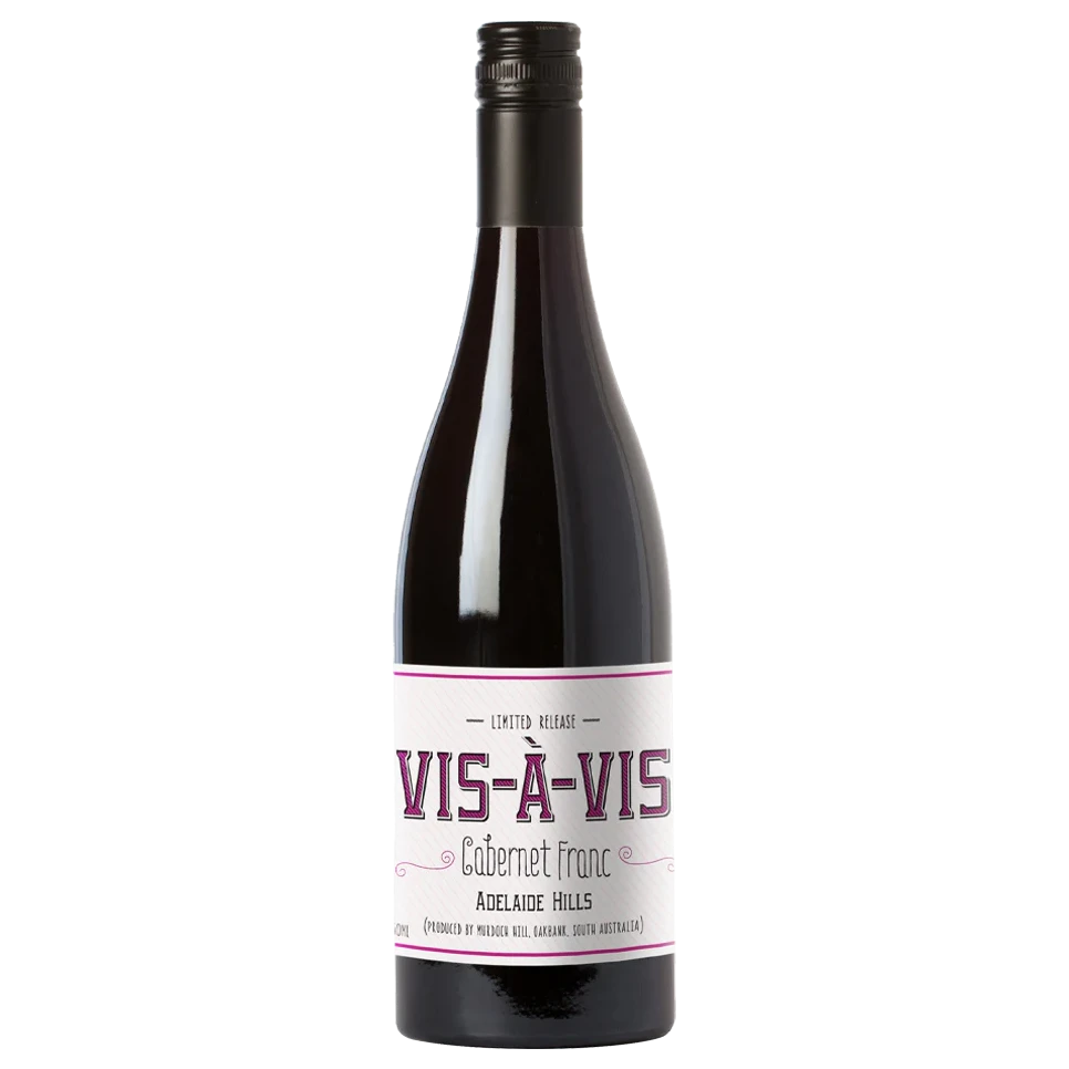 A bottle of 2023 Murdoch Hill Vis à Vis Cabernet Franc 750ml Red Wine
