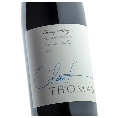 A bottle of 2023 Thomas Wines Elenay Shiraz 750ml Red Wine