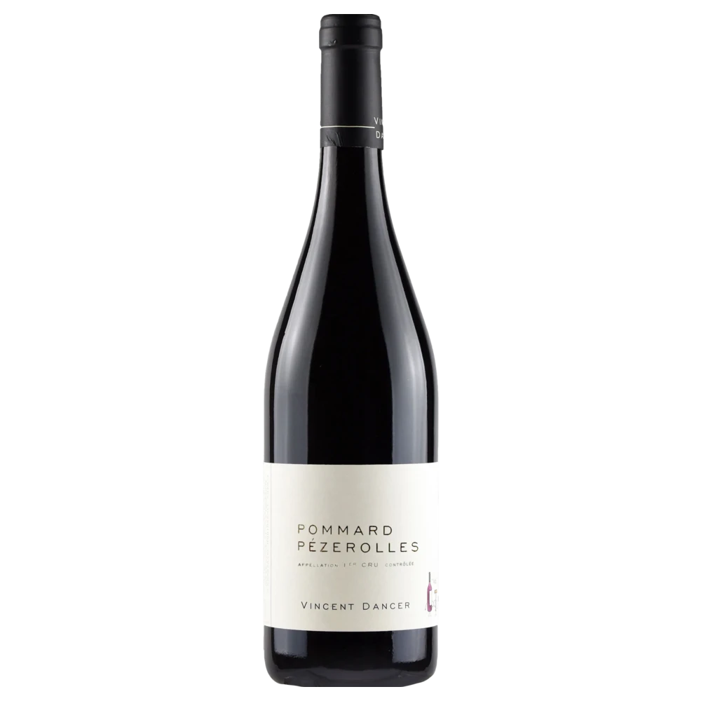 A bottle of 2023 Domaine Vincent Dancer Pommard 1er Cru Les Pézerolles 750ml Red Wine