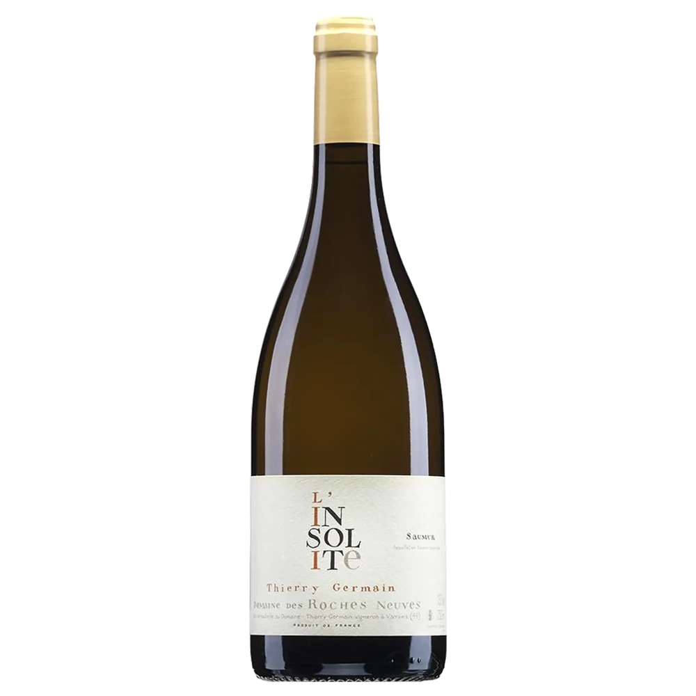 A bottle of 2023 Thierry Germain Saumur Blanc I'Insolite 750ml White Wine