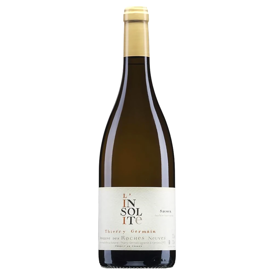 A bottle of 2023 Thierry Germain Saumur Blanc I'Insolite 750ml White Wine