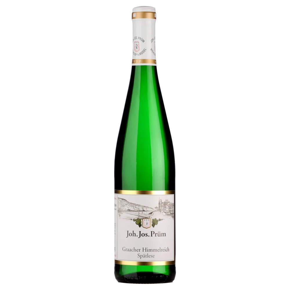 A bottle of 2023 Joh Jos Prüm Graacher Himmelreich Riesling Spätlese 750ml White Wine