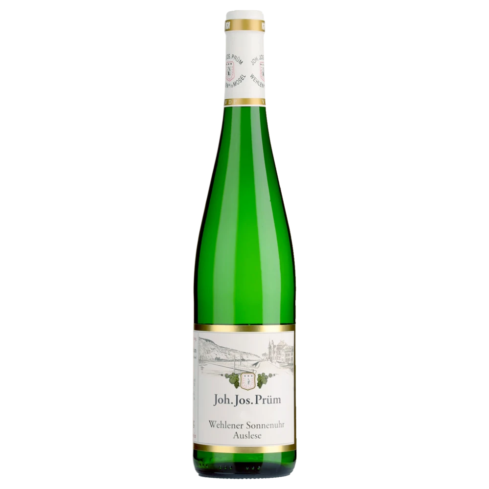 A bottle of 2023 Joh Jos Prüm Wehlener Sonnenuhr Riesling Auslese 750ml White Wine